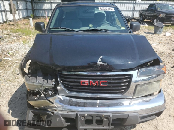 2006 GMC Canyon SLE1 with VIN 1GTDT196268266474, listed as a Copart auction lot 69302144 with 176,298 mi miles and Salvage Title. Bid and sale history available at carsss.com. Image 5.