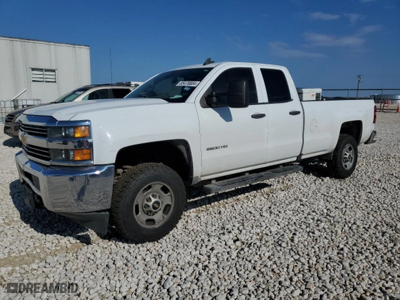 2016 Chevrolet Silverado 2500HD Work Truck with VIN 1GC2CUEGXGZ300471, listed as a Copart auction lot 85478804 with 158,392 mi miles and Salvage Title. Bid and sale history available at carsss.com. Image 1.