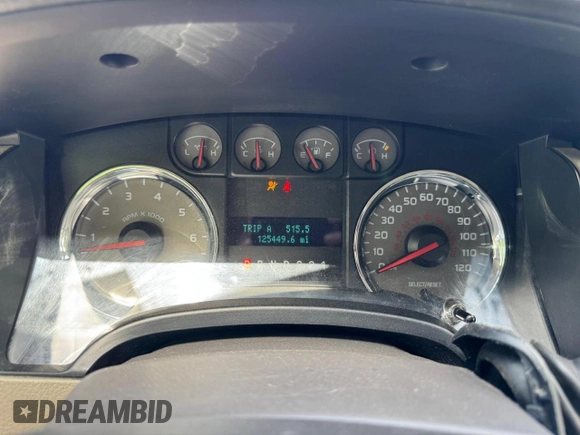 2010 Ford F-150 XL with VIN 1FTFW1EV0AFB73518, listed as a Copart auction lot 62685025 with 125,449 mi miles and Clean title. Bid and sale history available at DreamBid. Image 8.
