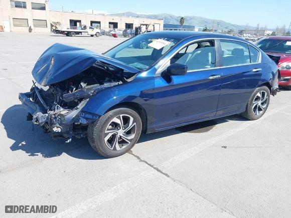 2016 Honda Accord Sedan LX with VIN 1HGCR2F34GA010231, listed as a IAAI auction lot 41765954 with 89,068 mi miles. Bid and sale history available at carsss.com. Image 2.