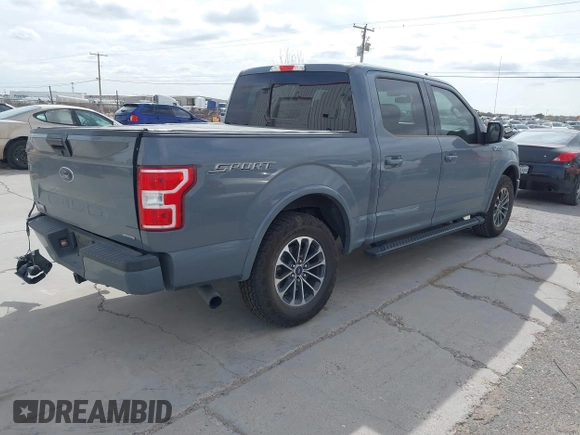 2020 Ford F-150 XL с VIN 1FTEW1CP4LKF08595, выставлен на аукционе IAAI как лот 41870911 с пробегом 104 610 миль миль и . История ставок и продаж доступна на DreamBid. Изображение 4.