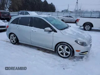 2014 Mercedes-Benz B 250 Sports Tourer with VIN WDDMH4EBXEJ211340, listed as a Copart auction lot 88786965 with 211,766 mi miles and Clean Title. Bid and sale history available at DreamBid. Image 4.