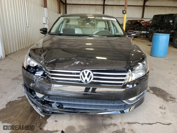 2015 Volkswagen Passat 1.8T Sport with VIN 1VWBT7A32FC120193, listed as a Copart auction lot 53448315 with 27,996 mi miles and Salvage Title. Bid and sale history available at carsss.com. Image 5.