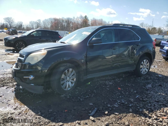 2011 Chevrolet Equinox LT w/2LT with VIN 2CNFLNE55B6320228, listed as a Copart auction lot 53318125 with 175,833 mi miles and Salvage Title. Bid and sale history available at carsss.com. Image 1.