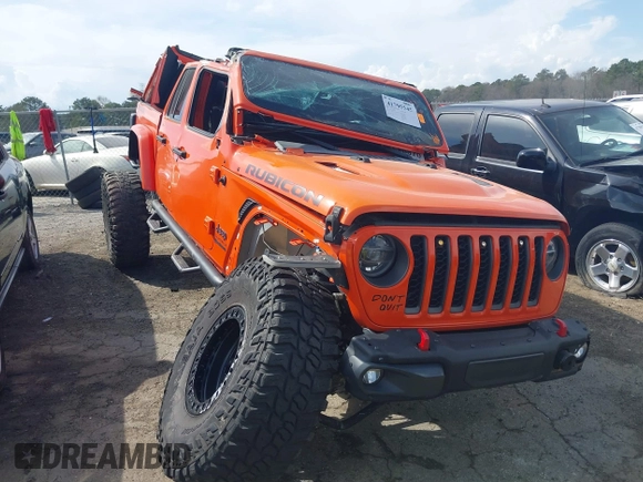 2020 Jeep Gladiator Rubicon с VIN 1C6JJTBG0LL164890, выставлен на аукционе IAAI как лот 41795545 с пробегом 77 860 миль миль и . История ставок и продаж доступна на DreamBid. Изображение 6.