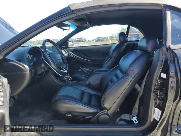 1996 Ford Mustang Cobra with VIN 1FALP46V6TF230703, listed as a Copart auction lot 81772064 with 33,428 mi miles and Non repairable. Bid and sale history available at DreamBid. Image 7.