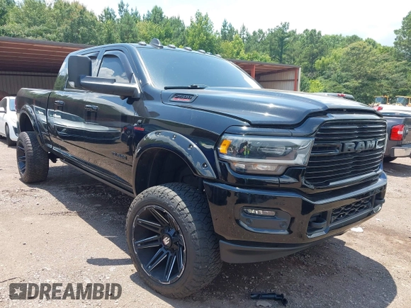 2020 Ram 2500 Laramie with VIN 3C6UR5NL9LG163597, listed as a IAAI auction lot 42545909 with Not provided miles and . Bid and sale history available at DreamBid. Image 1.