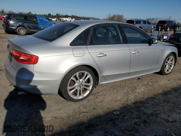 2014 Audi S4 Premium Plus z VIN WAUBGAFL1EA059231, wystawiony jako Copart lot #48621905 z przebiegiem 142 520 mil mil oraz Szkoda całkowita • Salvage title. Historia ofert i sprzedaży dostępna na DreamBid. Obrazek 3.