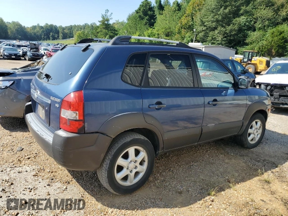 2005 Hyundai Tucson GLS with VIN KM8JN12DX5U052209, listed as a Copart auction lot 78738093 with 130,287 mi miles and Non Repairable. Bid and sale history available at carsss.com. Image 3.