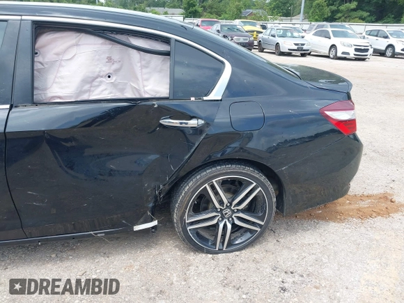 2016 Honda Accord Sport with VIN 1HGCR2F52GA243672, listed as a IAAI auction lot 42525224 with 240,818 mi miles and . Bid and sale history available at DreamBid. Image 18.