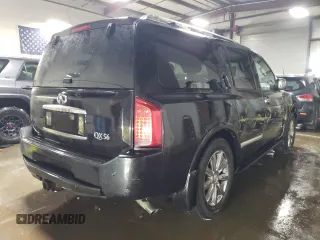 2010 Infiniti QX56 with VIN 5N3ZA0NC9AN906615, listed as a Copart auction lot 50917045 with 248,579 mi miles and Salvage Title. Bid and sale history available at carsss.com. Image 3.
