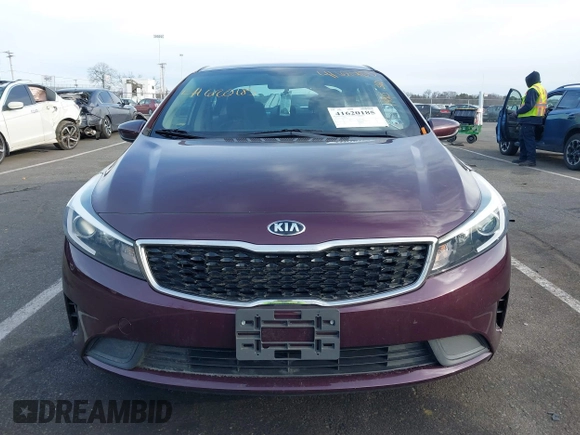 2017 Kia Forte LX with VIN 3KPFL4A79HE153371, listed as a IAAI auction lot 41620185 with 79,329 mi miles and . Bid and sale history available at carsss.com. Image 12.