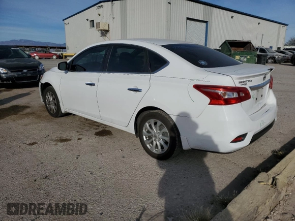 2017 Nissan Sentra S with VIN 3N1AB7AP7HY261908, listed as a Copart auction lot 89384855 with 151,865 mi miles and Salvage title. Bid and sale history available at DreamBid. Image 2.
