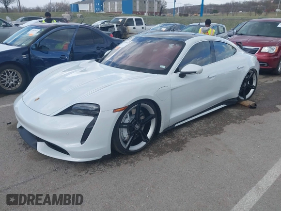 2021 Porsche Taycan Turbo z VIN WP0AC2Y16MSA63752, wystawiony jako IAAI lot #41838152 z przebiegiem 17 304 mil mil oraz . Historia ofert i sprzedaży dostępna na DreamBid. Obrazek 19.