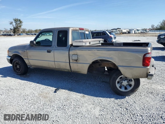 2003 Ford Ranger XL Fleet with VIN 1FTYR44V63PA89770, listed as a Copart auction lot 42610865 with 75,339 mi miles and Salvage title. Bid and sale history available at DreamBid. Image 2.