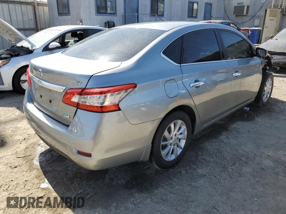 2014 Nissan Sentra SV with VIN 3N1AB7AP7EY222344, listed as a Copart auction lot 61105575 with 96,178 mi miles and Salvage title. Bid and sale history available at DreamBid. Image 3.