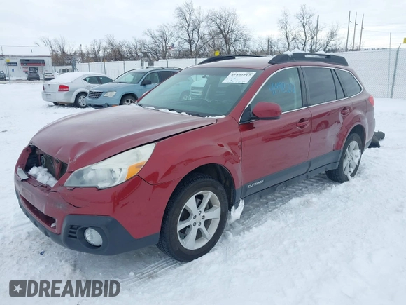 2013 Subaru Outback 2.5i Premium with VIN 4S4BRBCC5D3276755, listed as a IAAI auction lot 41492212 with 120,876 mi miles and . Bid and sale history available at carsss.com. Image 2.