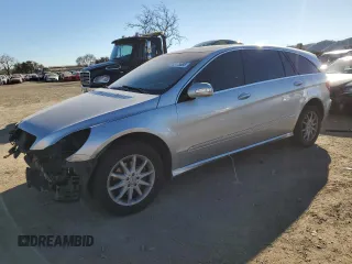 2007 Mercedes-Benz R-Class 3.5L with VIN 4JGCB65E87A046786, listed as a Copart auction lot 88173685 with 202,568 mi miles and Salvage Title. Bid and sale history available at carsss.com. Image 1.