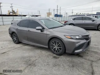 2021 Toyota Camry SE Nightshade with VIN 4T1G11AK3MU556170, listed as a Copart auction lot 48823565 with 53,128 mi miles and Salvage Title. Bid and sale history available at carsss.com. Image 4.