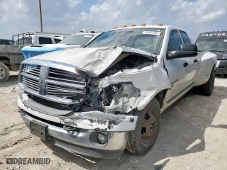 2006 Dodge Ram 3500 SLT with VIN 3D7ML48C56G172775, listed as a Copart auction lot 50087985 with 363,008 mi miles and Salvage Title. Bid and sale history available at carsss.com. Image 1.