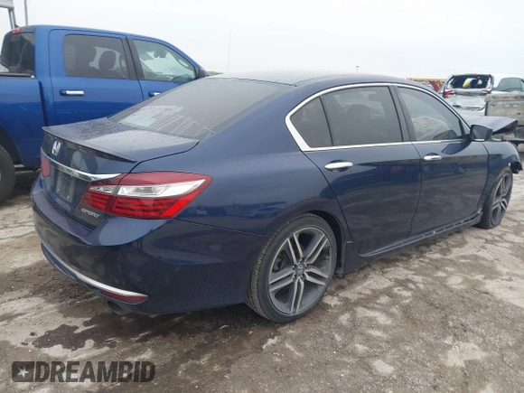 2017 Honda Accord Sedan Sport with VIN 1HGCR2F52HA191364, listed as a IAAI auction lot 41920873 with 162,825 mi miles. Bid and sale history available at carsss.com. Image 4.