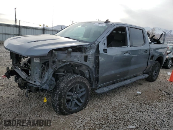2021 Chevrolet Silverado 1500 LT Trail Boss with VIN 1GCPYFEL6MZ260014, listed as a Copart auction lot 84107774 with Not Provided miles and Salvage Title. Bid and sale history available at DreamBid. Image 1.