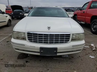 1998 Cadillac DeVille with VIN 1G6KD54Y7WU755628, listed as a Copart auction lot 45166875 with 165,385 mi miles and Salvage Title. Bid and sale history available at carsss.com. Image 5.