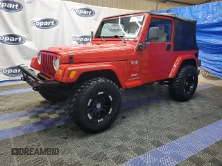 2003 Jeep Wrangler X with VIN 1J4FA39S93P307797, listed as a Copart auction lot 45927855 with 59,914 mi miles and Clean Title. Bid and sale history available at carsss.com. Image 1.