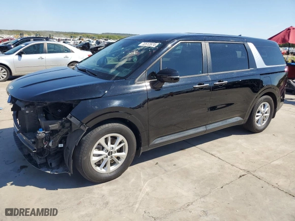 2022 Kia Carnival LXS with VIN KNDNB4H3XN6115067, listed as a Copart auction lot 72512674 with 52,942 mi miles and Salvage Title. Bid and sale history available at carsss.com. Image 1.