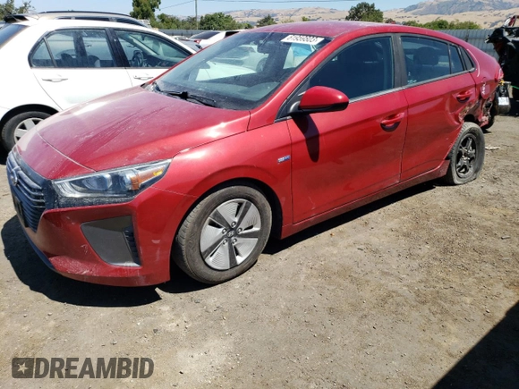 2019 Hyundai Ioniq Blue z VIN KMHC65LC2KU179938, wystawiony jako Copart lot #61959803 z przebiegiem 104 843 mil mil oraz Tytuł czysty. Historia ofert i sprzedaży dostępna na DreamBid. Obrazek 1.