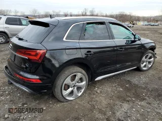 2021 Audi Q5 Premium Plus with VIN WA1BAAFY5M2023769, listed as a Copart auction lot 69198912 with 0 mi miles. Bid and sale history available at carsss.com. Image 3.