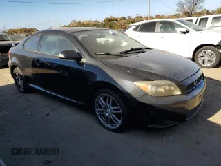 2007 Scion tC Spec with VIN JTKDE177X70163334, listed as a Copart auction lot 76345864 with 132,832 mi miles and Non Repairable. Bid and sale history available at carsss.com. Image 4.