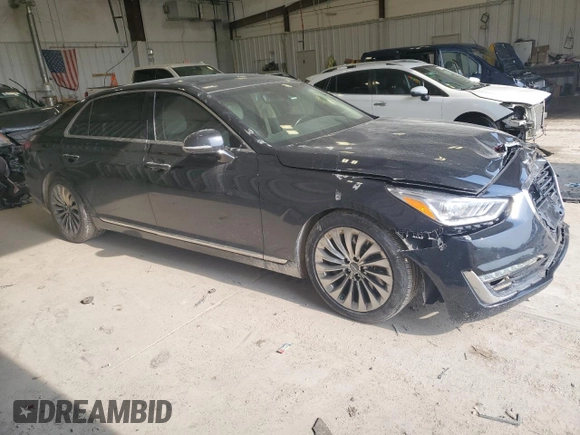 2017 Genesis G90 Premium z VIN KMHG34JA8HU027869, wystawiony jako Copart lot #59992215 z przebiegiem 143 421 mil mil oraz Czysty tytuł • Clean title. Historia ofert i sprzedaży dostępna na DreamBid. Obrazek 4.