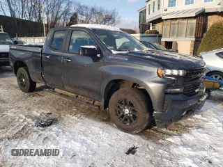 2021 Chevrolet Silverado 1500 RST with VIN 1GCRYEEDXMZ138249, listed as a Copart auction lot 88353205 with 48,338 mi miles and Salvage Title. Bid and sale history available at DreamBid. Image 4.
