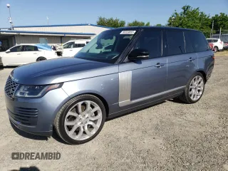 2018 Land Rover Range Rover HSE z VIN SALGS2SV6JA394475, wystawiony jako Copart lot #56339855 z przebiegiem 75 224 mil mil oraz Nie do naprawy • Non repairable. Historia ofert i sprzedaży dostępna na DreamBid. Obrazek 1.