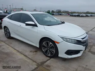 2018 Honda Civic Sedan EX-L with VIN 2HGFC1F75JH640277, listed as a IAAI auction lot 41420475 with 143,616 mi miles. Bid and sale history available at carsss.com. Image 1.