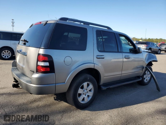 2008 Ford Explorer XLT with VIN 1FMEU73E88UA51000, listed as a Copart auction lot 52261575 with Not Provided miles and Salvage Title. Bid and sale history available at carsss.com. Image 3.