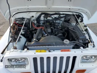 1993 Jeep Wrangler "S" with VIN 1J4FY19P8PP218787, listed as a Copart auction lot 86955894 with 253,568 mi miles and Salvage Title. Bid and sale history available at carsss.com. Image 12.