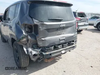 2018 Jeep Renegade Sport with VIN ZACCJAAB5JPG70171, listed as a IAAI auction lot 41818247 with 103,741 mi miles and . Bid and sale history available at DreamBid. Image 6.