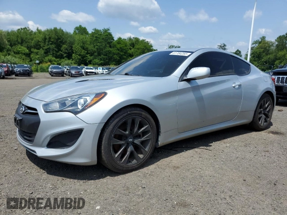 2013 Hyundai Genesis Coupe Premium with VIN KMHHT6KD3DU086153, listed as a Copart auction lot 61784265 with 101,966 mi miles and Clean title. Bid and sale history available at DreamBid. Image 1.