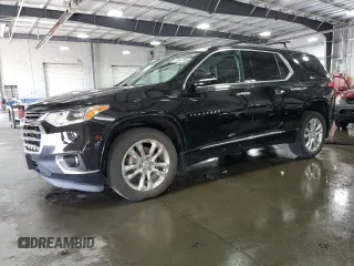 2019 Chevrolet Traverse High Country with VIN 1GNEVJKW9KJ224449, listed as a Copart auction lot 61660795 with 54,872 mi miles and Salvage title. Bid and sale history available at DreamBid. Image 1.
