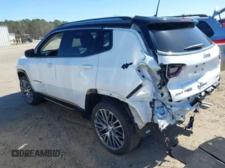 2022 Jeep Compass Limited with VIN 3C4NJDCB1NT149826, listed as a IAAI auction lot 41808462 with 32,278 mi miles and . Bid and sale history available at DreamBid. Image 3.
