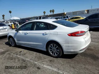 2017 Ford Fusion Hybrid SE with VIN 3FA6P0LU9HR381403, listed as a Copart auction lot 62651445 with 163,089 mi miles and Salvage title. Bid and sale history available at DreamBid. Image 2.