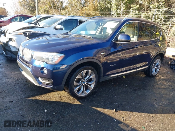 2016 BMW X3 sDrive28i with VIN 5UXWZ7C56G0T43212, listed as a IAAI auction lot 41269161 with 92,145 mi miles and . Bid and sale history available at DreamBid. Image 18.