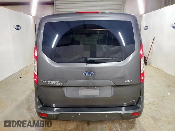 2019 Ford Transit Connect XLT with VIN NM0GE9F24K1397770, listed as a Copart auction lot 62467925 with 90,220 mi miles and Clean title. Bid and sale history available at DreamBid. Image 6.