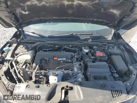 2019 Honda Civic LX with VIN 19XFC2F61KE011429, listed as a Copart auction lot 50883145 with 45,342 mi miles and Salvage Title. Bid and sale history available at DreamBid. Image 13.