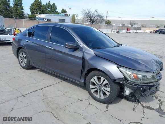 2013 Honda Accord Sdn LX with VIN 1HGCR2F33DA257431, listed as a IAAI auction lot 41866573 with 108231 miles. Bid and sale history available at carsss.com. Image 1.