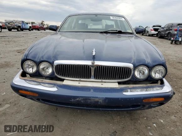 1998 Jaguar XJ with VIN SAJHX6243WC827873, listed as a Copart auction lot 78366904 with Not provided miles and Salvage title. Bid and sale history available at DreamBid. Image 5.