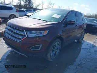 2016 Ford Edge Titanium with VIN 2FMPK4K99GBB72138, listed as a IAAI auction lot 41661023 with 71,531 mi miles. Bid and sale history available at carsss.com. Image 18.