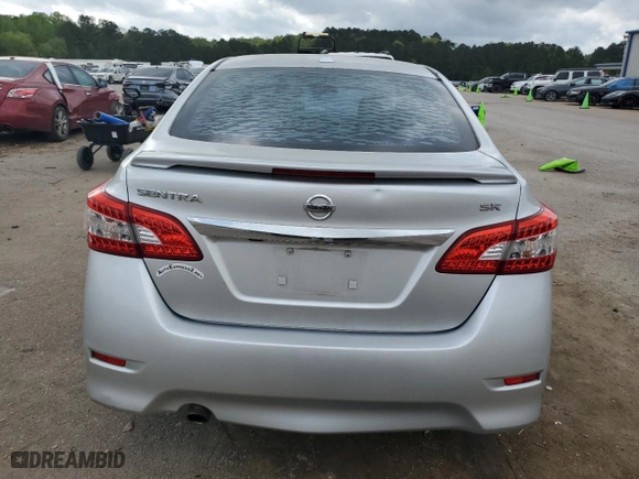 2014 Nissan Sentra SR with VIN 3N1AB7AP2EY256904, listed as a Copart auction lot 51333755 with 193,909 mi miles and Salvage Title. Bid and sale history available at carsss.com. Image 6.